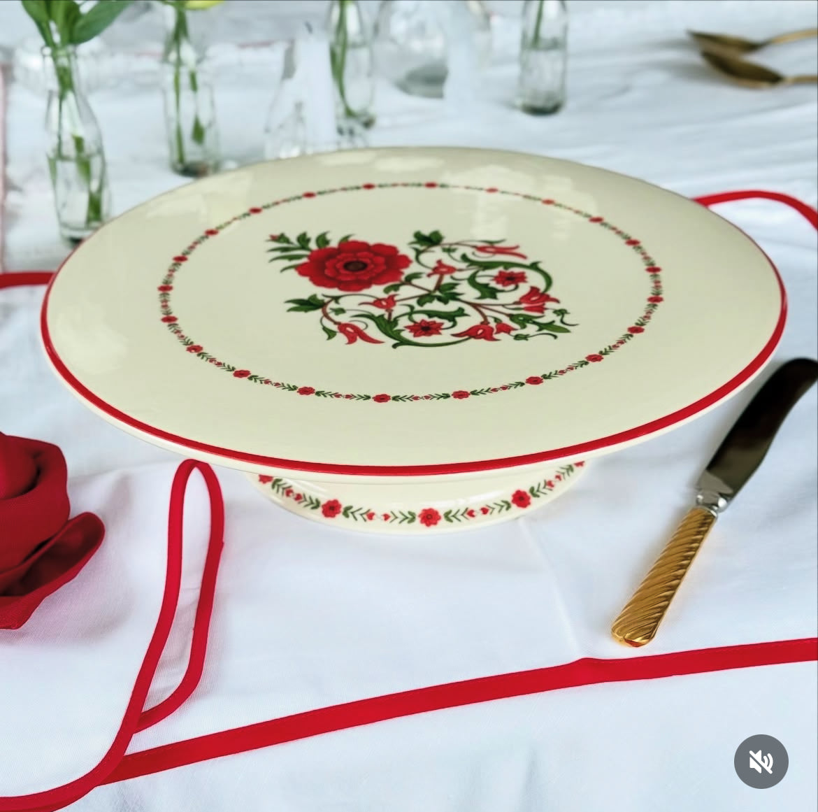 Cake Platter with stand