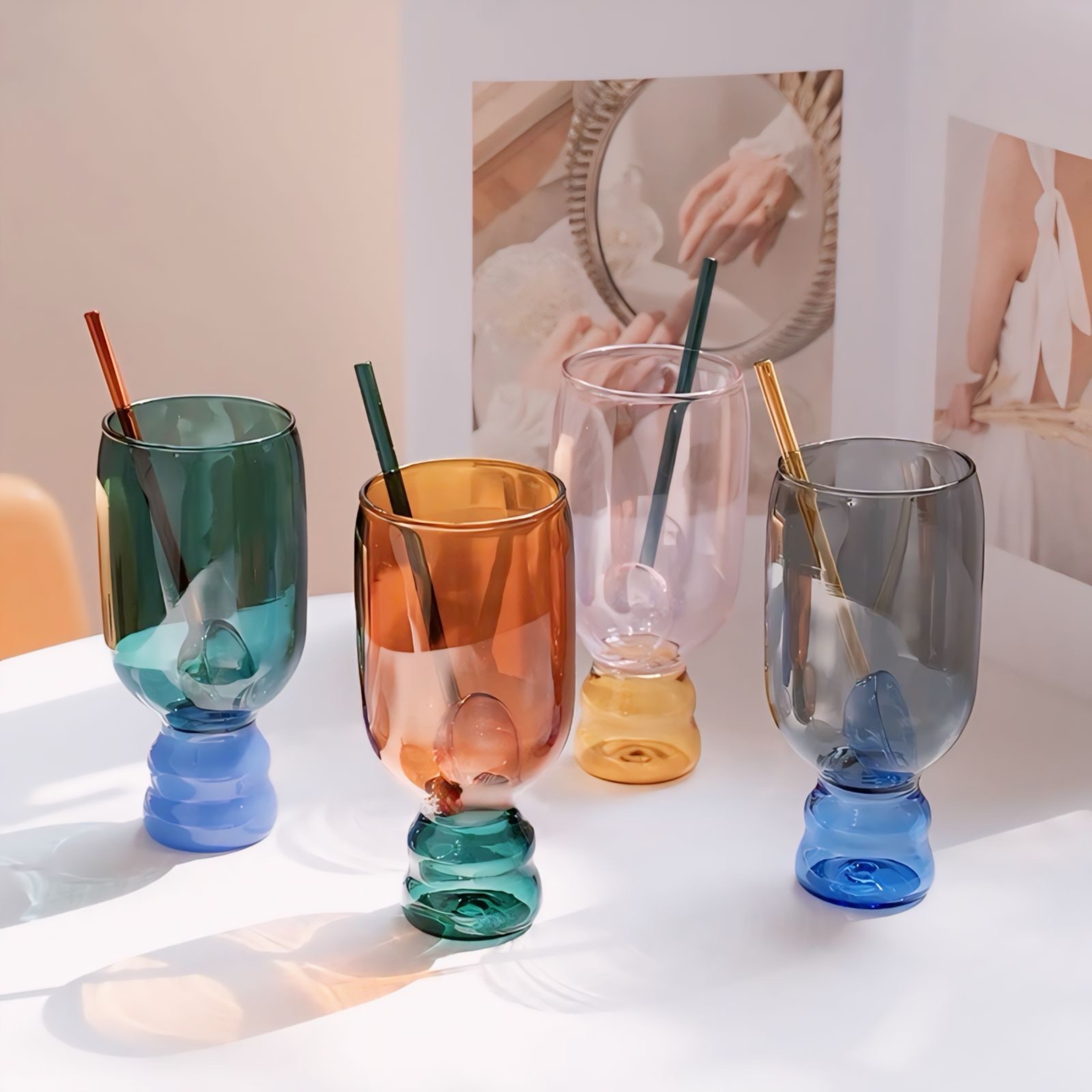 Cold Coffee Glasses (Set of 2)