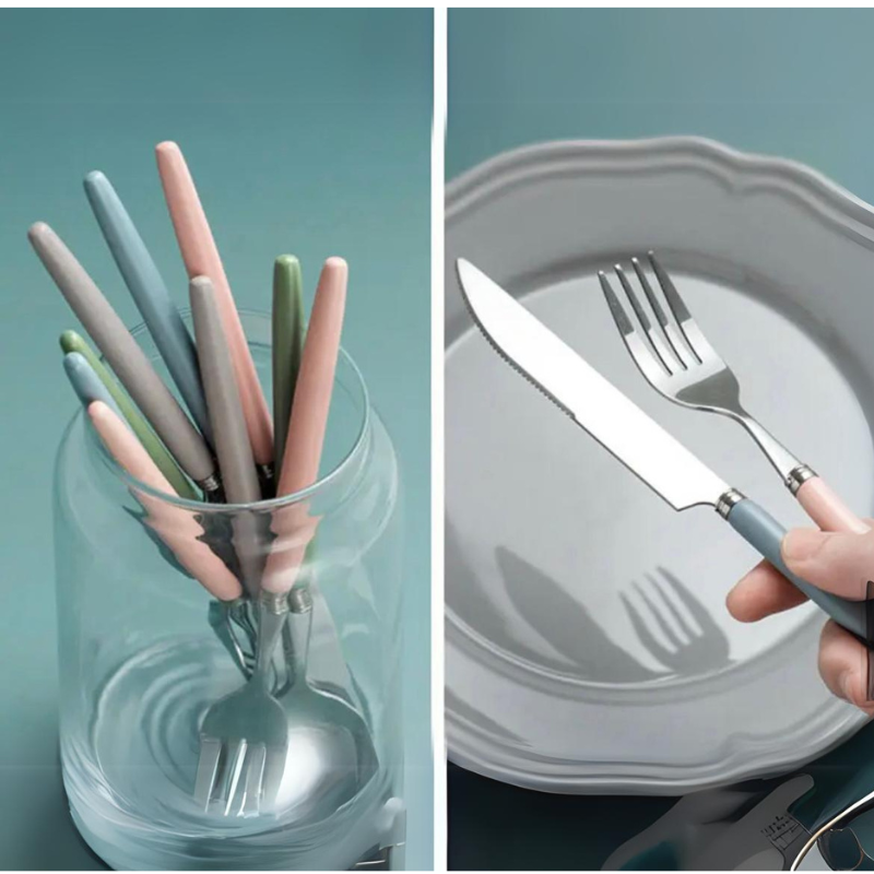 Ceramic cutlery set