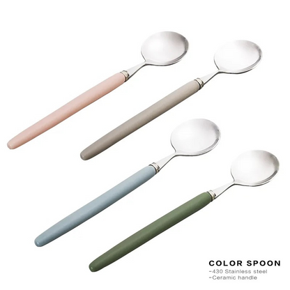 Ceramic cutlery set