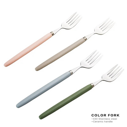 Ceramic cutlery set