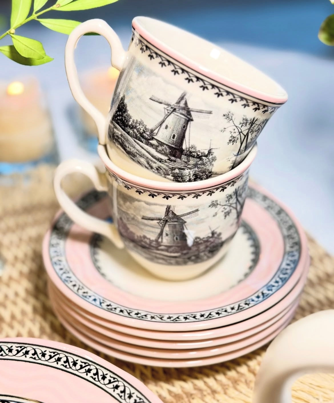 Windmill Whisper Tea Set (set of 20 )