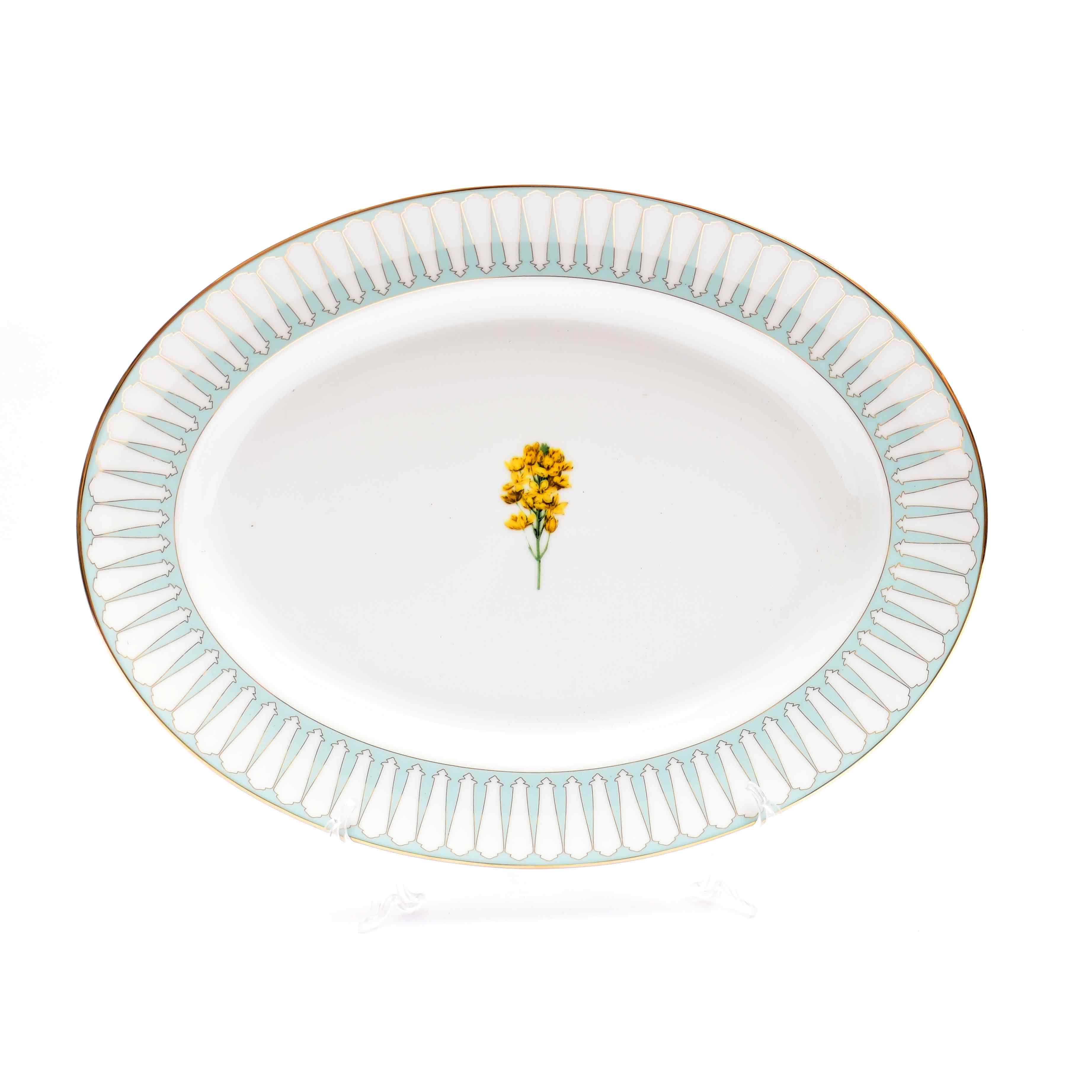 21 pc Dinner set | Yellow | Basant