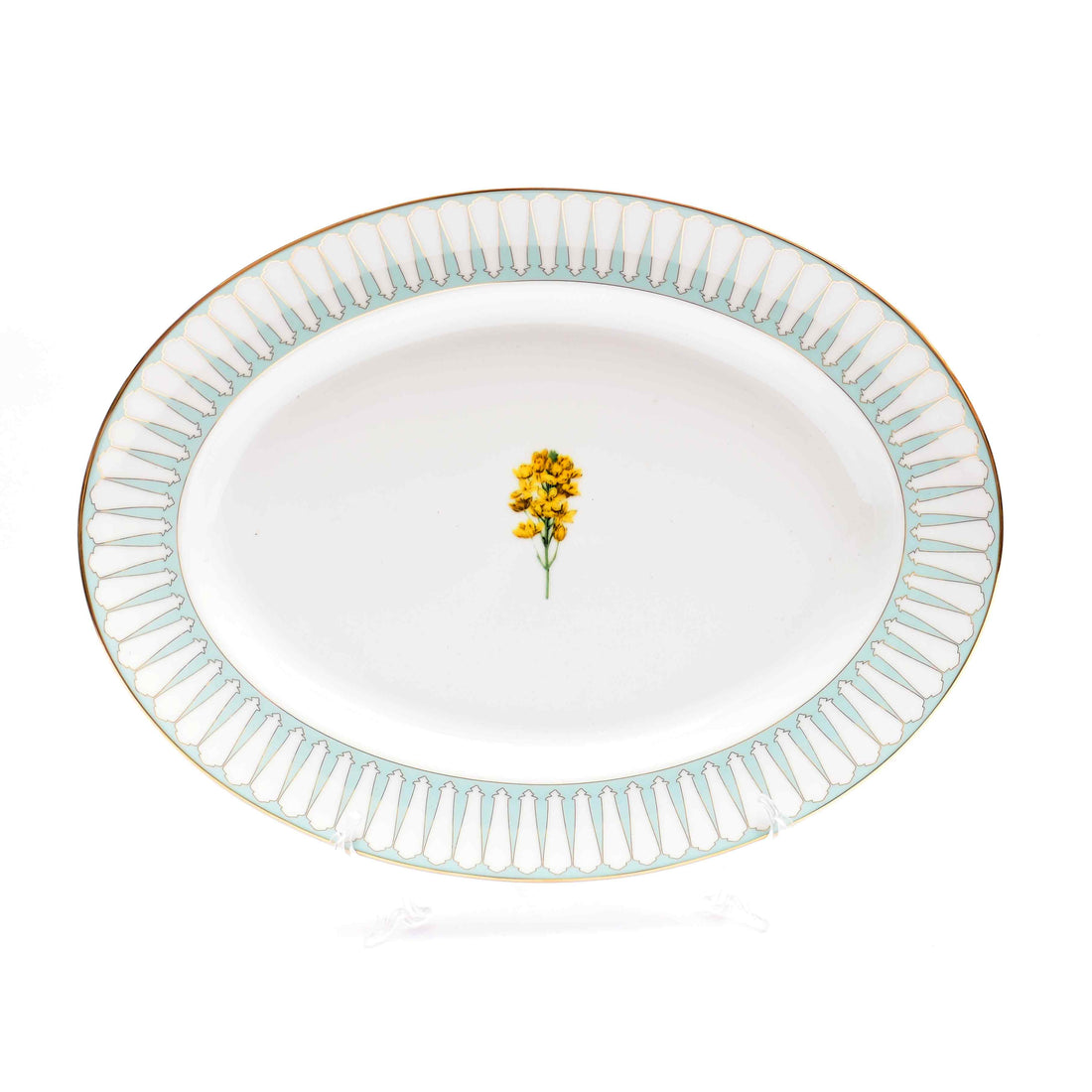 21 pc Dinner set | Yellow | Basant