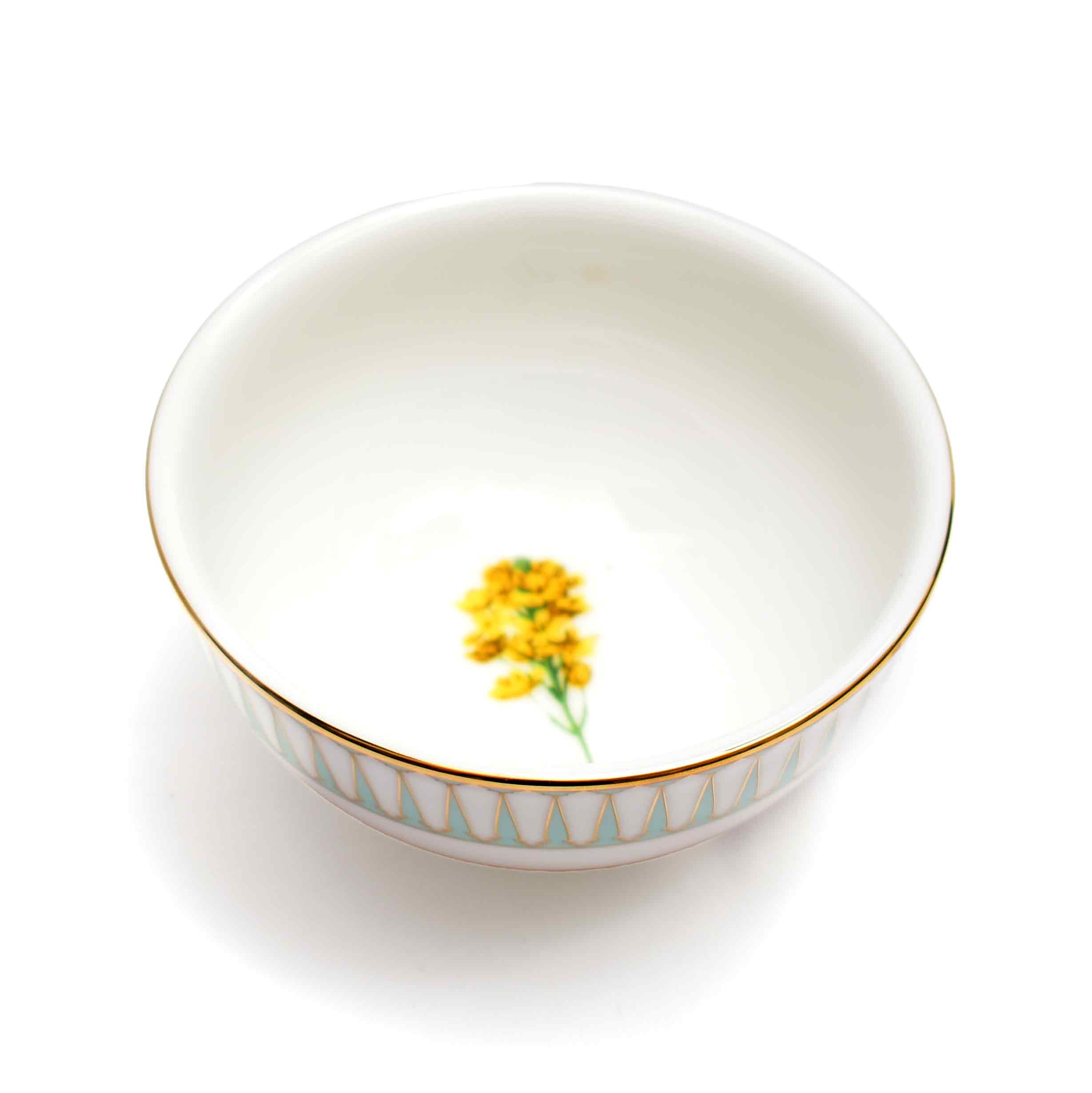 21 pc Dinner set | Yellow | Basant