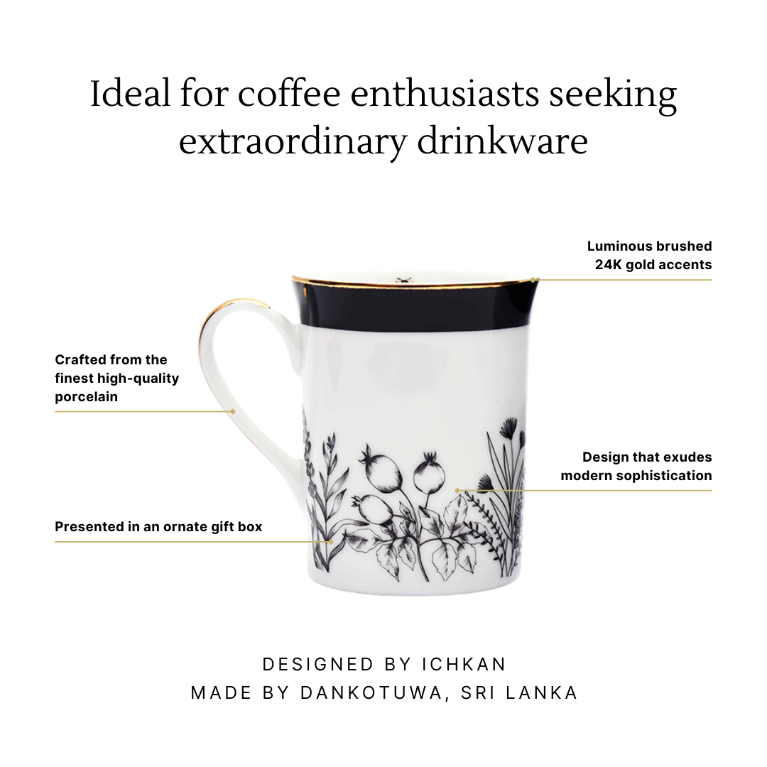 Classic Coffee Mug | Black | Bee