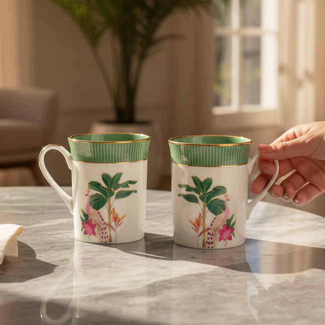 Mayura Coffee Mug | Green