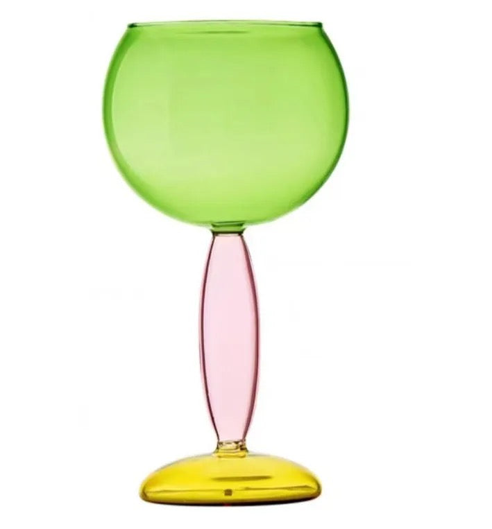 Set of 4 wine Goblets ( same colour)
