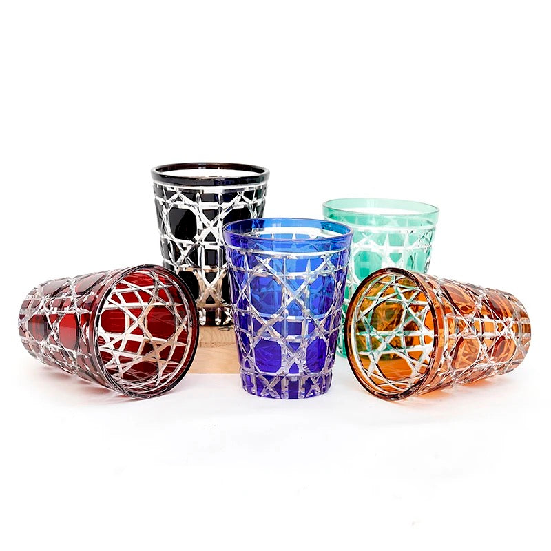 Mosaic Turkish Glasses(Set of 6)