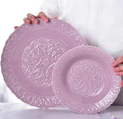 Lavender Bloom Dinner plate ( set of 2)