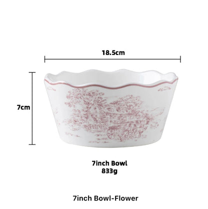 LAVENDER BLOOM (Printed Bowl)