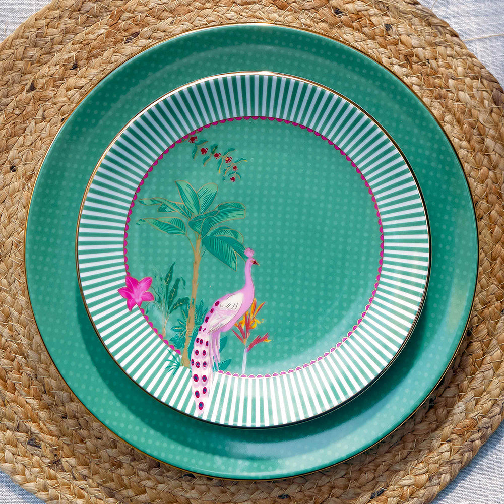 21 pc Dinner set | Green | Mayura