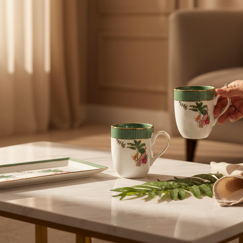 Mayura Coffee Mug | Green