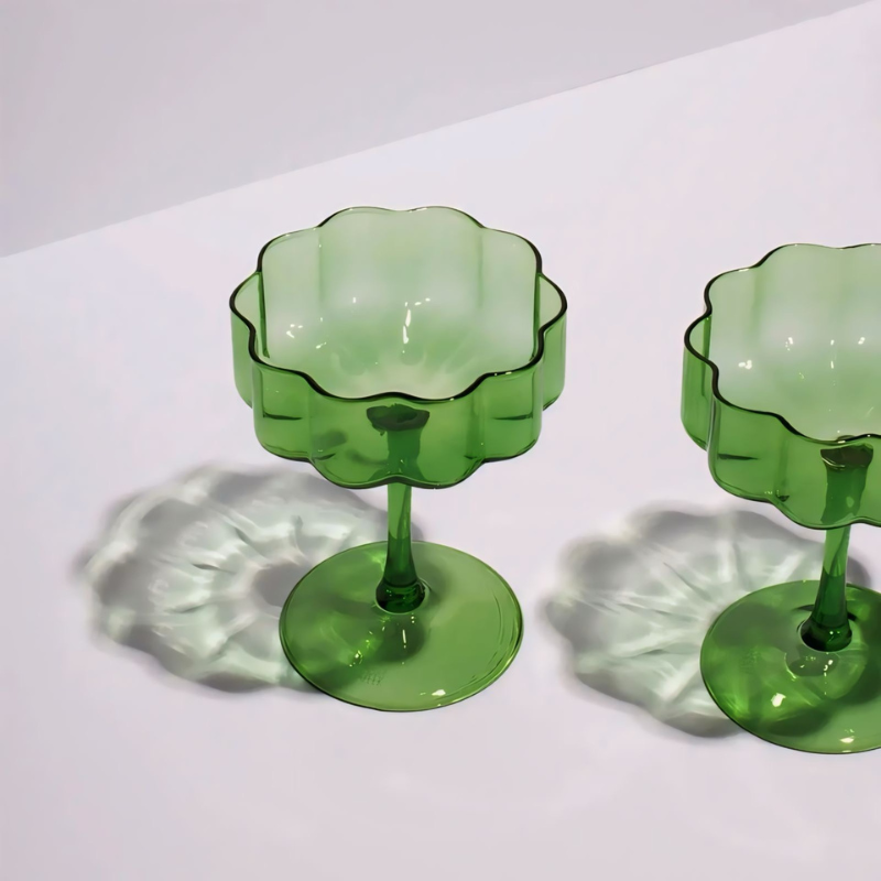 Tulip glasses (set of 2)